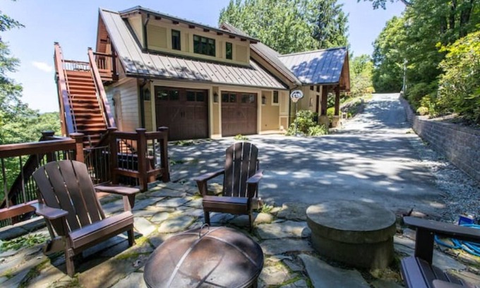Boone House | Pre Launch! Long Range Views HotTub GameRm Central