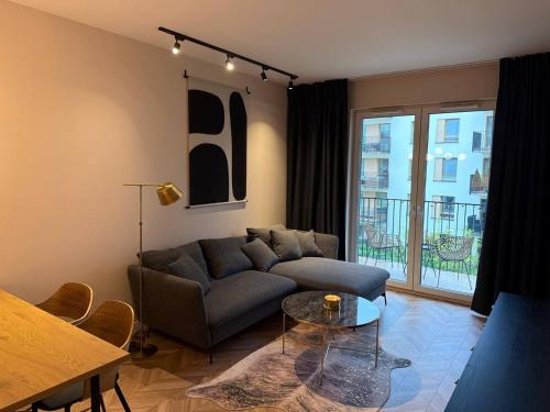 Powazki Apartment | Premium 1BD Apartment with Private Balcony in Mlynow
