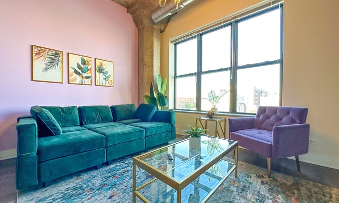 Near South Side Apartment | Premium 2BR Michigan Suite with Skyline Views Near McCormick Place & Lakefront