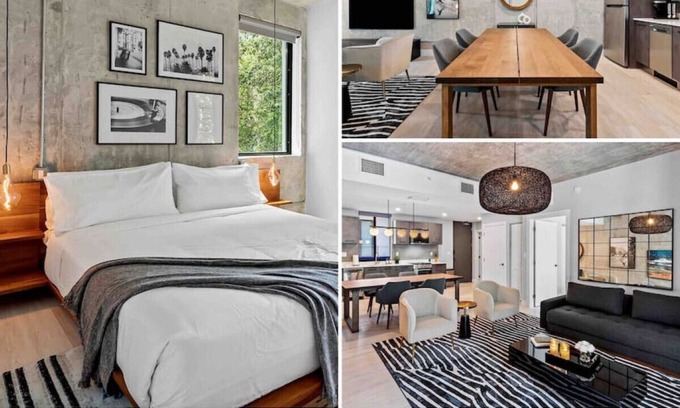 Flagler Village Apartment | Pretty Rola #204 Upscale Spacious 1/1 Apt. w King Bed at Downtown Ft. Lauderdale