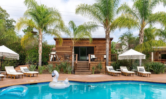 Rancho Santa Fe Villa | PRIVATE 4 ACRE ViILLA RESORT, w/5BR & POOL