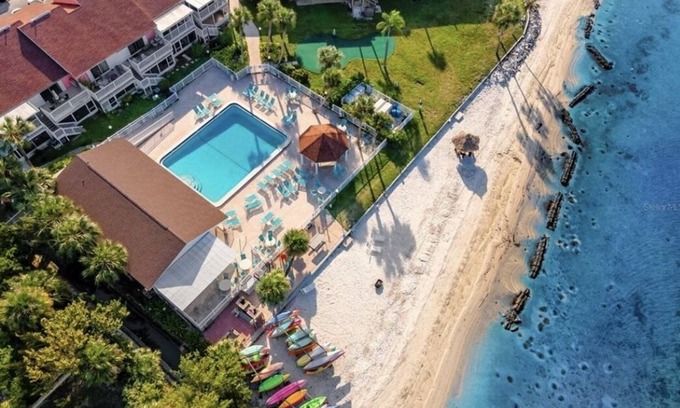 Bayview Condo | Private Beach Condo in St Pete at Bermuda Bay Beach!