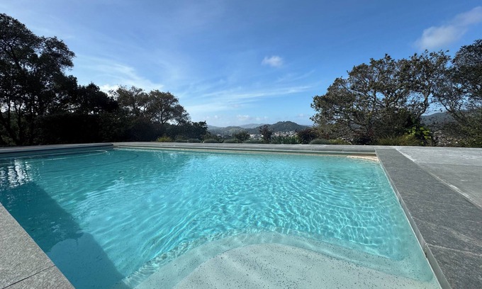 San Rafael House | Private Hillside Casita w/Views, Heated Pool – Between SF & Napa