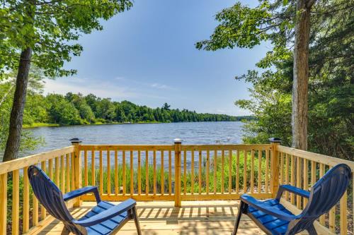 Pocono Summit House | Private Hot Tub Lakefront Poconos Home!