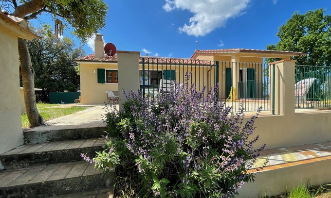 Guardistallo House | private house with climate, Wlan, seaview, dishwasher, washingmaschien & BBQ