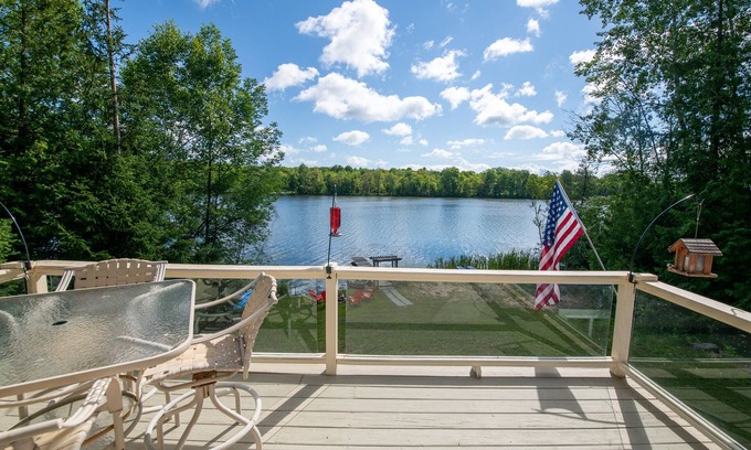 Charlevoix House | Private Lakefront House: Fish, Kayak, Pets and EV Charge
