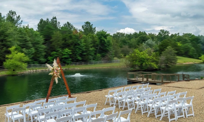 Sevierville Cabin | Private pond cabin, Weddings & events, sleeps 24!