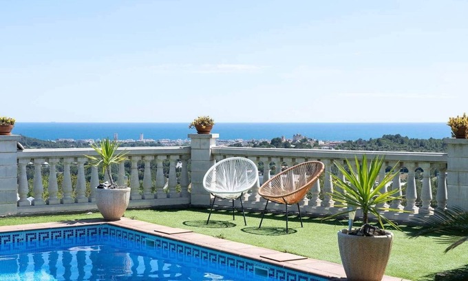 Calafell House | Private Pool Sea Views Bellvei Villa Barcelona