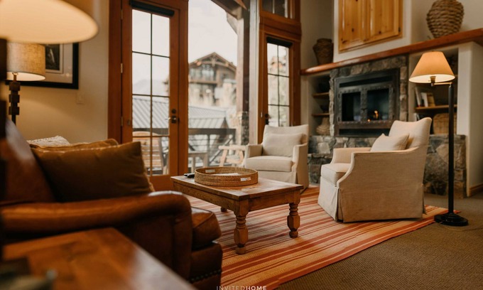 Mountain Village Cabin | Private See Forever Cabin by InvitedHome | Deck, Ski Valet, Walk to Ski