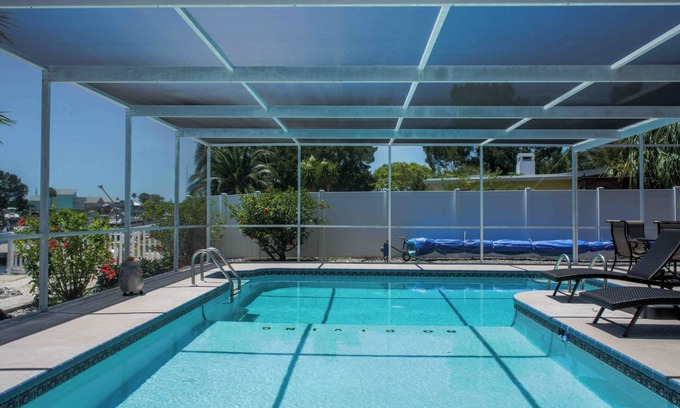 Spring Hill House | Private waterfront retreat with pool & 40 foot dock