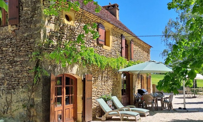 Proissans House | Proissans Domaine 10 Pers. Porche Sarlat