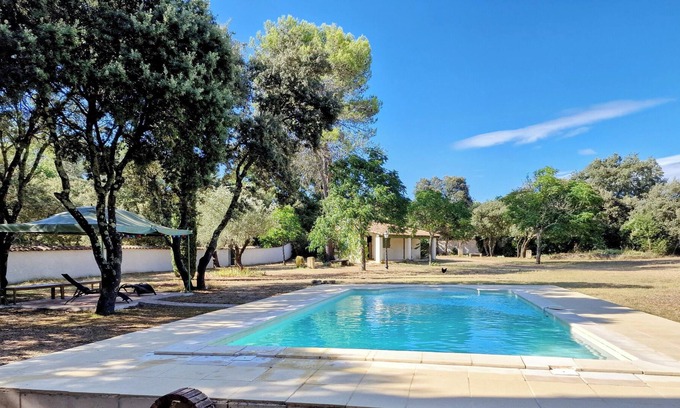 Saint-Mathieu-de-Treviers Other | Provençal Farmhouse with Swimming Pool and Its 1-Hectare Plot of Land