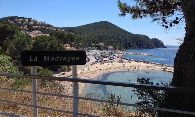 La Madrague Apartment | Provence Cote d'Azur seaside view sea stunning swimming pool garage wifi