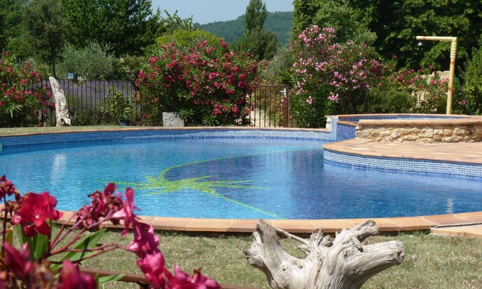 Suze-la-Rousse House | Provence Le Mas des Lavandes - unit Murier with pool, in the middle of nature