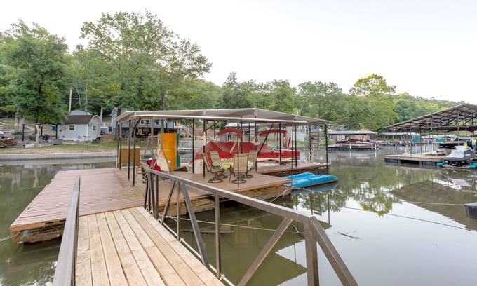 Sunrise Beach House | Quiet Cove, Lake Views, Grill, Private Dock