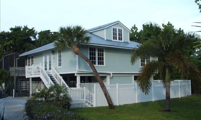 Sanibel House | Quiet East end Beach House, recently renovated after Hurricane Ian