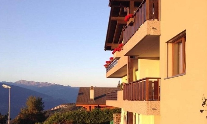 Randogne Apartment | Quiet holiday flat with mountain and far-reaching views