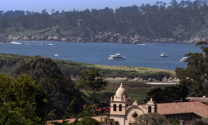 Hatton Fields House | Quiet Ocean View Villa, Carmel, CA. short walk to town, the beach, the mission.