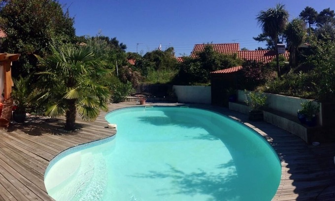 Capbreton House | Quiet villa with heated pool, 300m from town center, 900m from the beach
