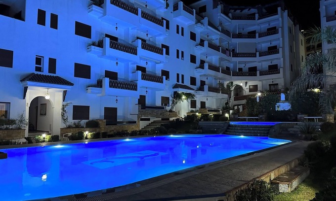 Oued Laou Apartment | Résidence Al Kassaba - Beach & Pool