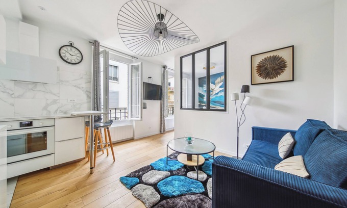 Prince–Marmottan Apartment | Résidence Aurmat Appart Hôtel Boulogne Paris