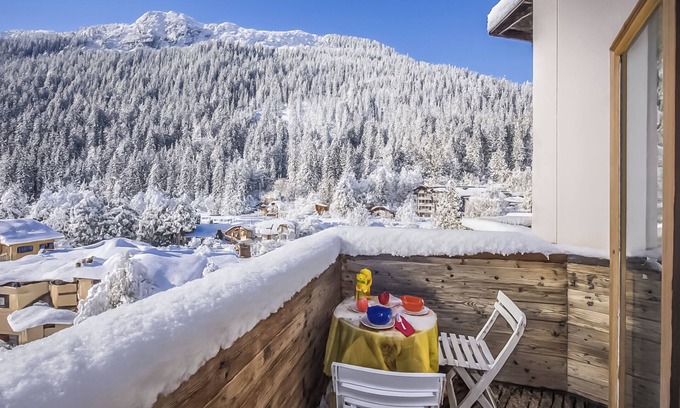 Argentiere Apartment | Résidence Grand Roc - Campanules 403, Argentière (Chamonix), France