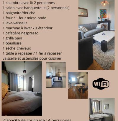 Haussonville-Blandan-Mon Desert-Saurupt Apartment | Résidence Leclerc - Appartements d'hôtes - Secteur thermal