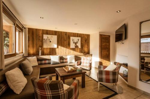 Valloire Ski Chalet | Résidence Les Fermes Du Planet - 6 pièces duplex 12 personnes exposé Sud MAE-8474