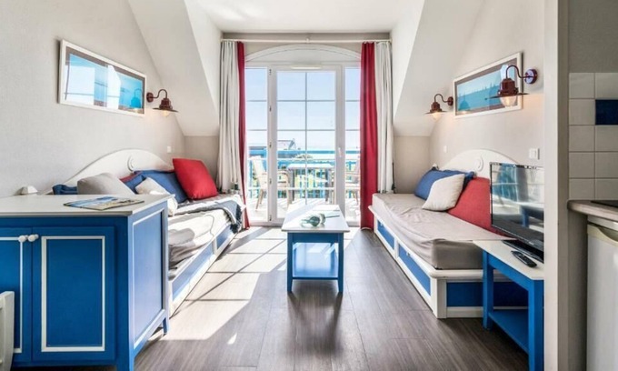 Guilvinec Apartment | Résidence Pierre & Vacances Cap Marine*** - Apartment for 5 people - 1 bedroom - Duplex - Terrace or balcony - Sea view