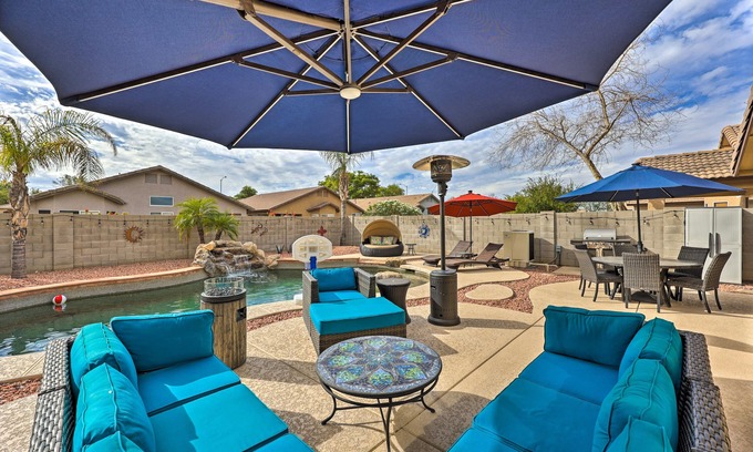 Peoria House | Radiant 'Peoria Paradise' House w/Pool & Patio!