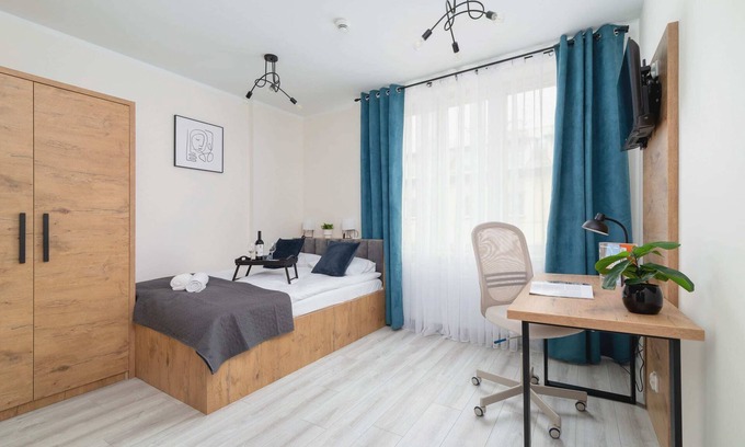 Warszawskie Apartment | Rakowicka 14 | Wyjątkowe Studio | Klimatyzacja