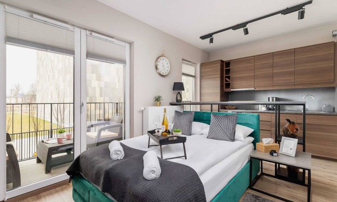 Warszawskie Apartment | Rakowicka 22D |Elegant Studio | Remote Work