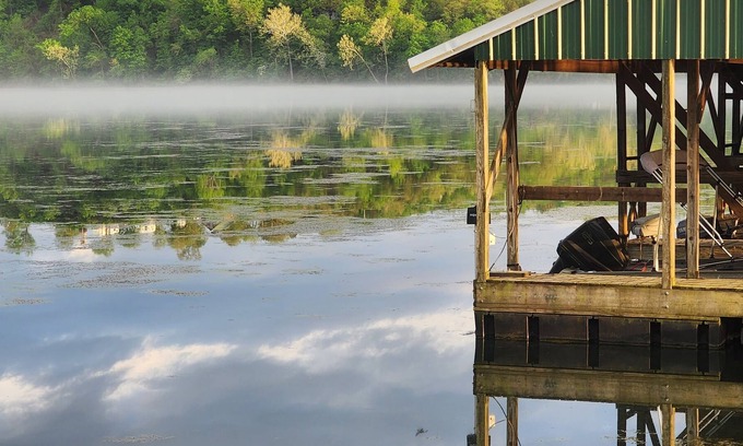 Branson Cabin | Real Log Cabin On Lake Taneycomo w/ Boat Slip