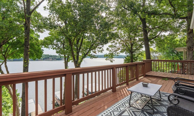 Camdenton House | Relaxing 4-Bed Lakefront Home with Private Dock