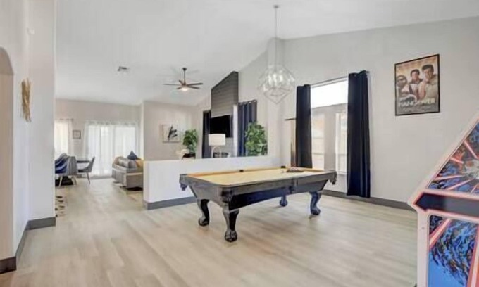 North Las Vegas House | Relaxing 4BR Home w/Pool & Family Game Room
