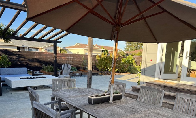 Corte Madera House | Remodeled Farmstyle House near San Francisco, Wine Country, Hiking & Mt. Biking!