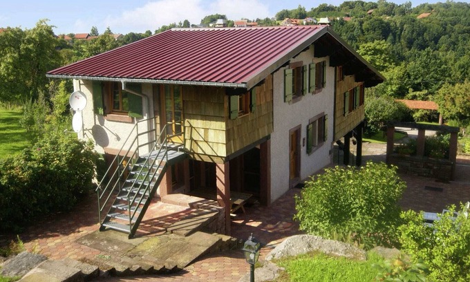 Harreberg House | Remote Holiday Home in Harreberg with Terrace