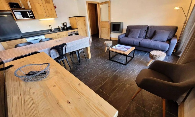 Val Cenis Apartment | Residence Le Criterium - 3 pieces for 6 persons