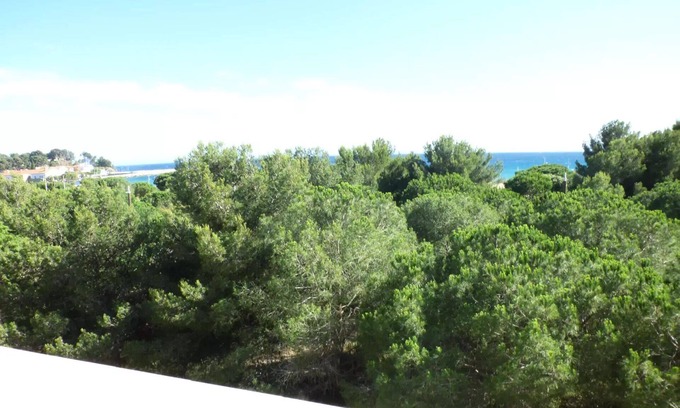 Les Sablettes Apartment | Residence Bali - Sea view, air conditioning, Wifi, beach opposite