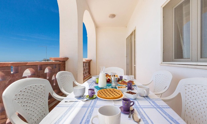 Torre Lapillo Apartment | Residence Bellavista - App6 PP Fronte Mare