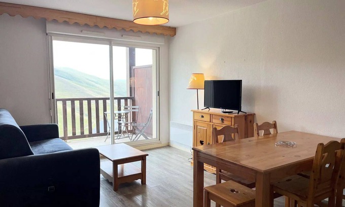 Loudervielle Apartment | Residence Hauts De Peyragudes Mp - T2/6pers - HIGH OF PEYRAGUDES C8- Peyresourde