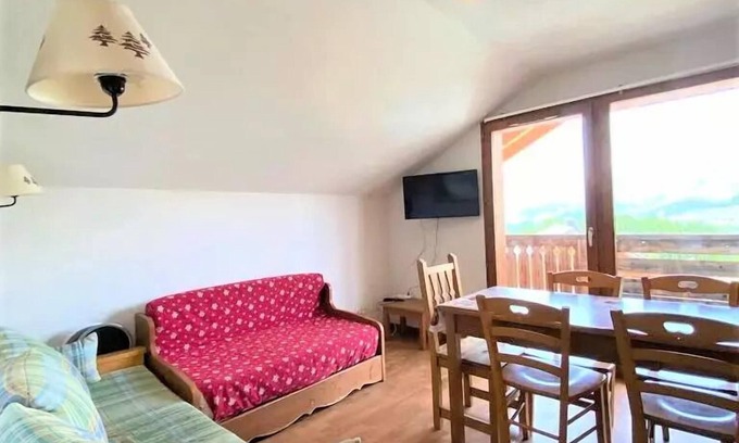 La Joue du Loup Apartment | Residence La Crête Du Berger - 2 rooms 6 people - The shepherd's crest