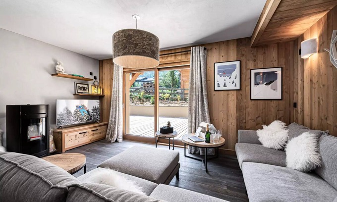 Le Praz Apartment | Residence La Ferme Des Lanches - 4 Rooms for 8 People