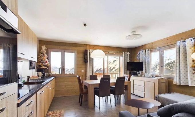 Les Eucherts Apartment | Residence Le Transalpin - COUP OF HEART FOR THIS BEL APPARTMENT