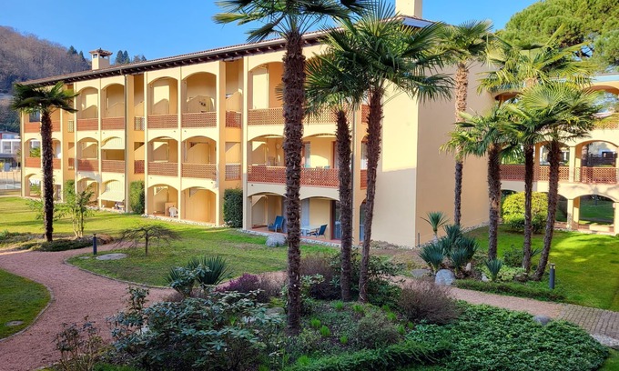 Caslano Apartment | Residenza Parcolago Apt 120 1.Stock by Interhome