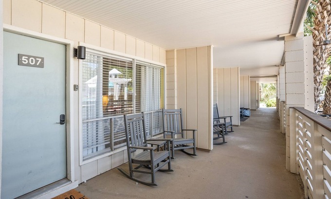 Saint Helena Island Apartment | Resort Access Included! Pet Friendly with a Fee! Perfect Central Fripp Island Location! Steps from the beach!