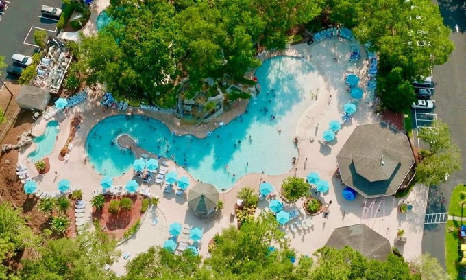 Palm Harbor Condo | Resort Condo at Innisbrook Steps to MegaPool Family-Friendly Golf & Nature