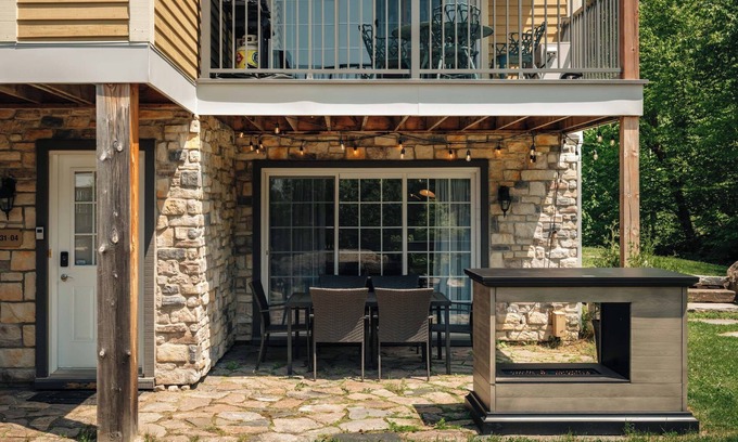 Saint-Faustin-Lac-Carre Condo | Retreat to Mont-Blanc: Ski, Spa, Pool, Beach Fun