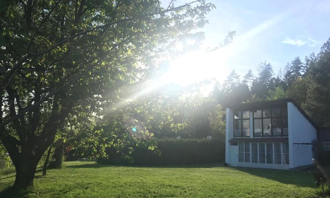 Nebrich Cabin | Retro pobyt u Vltavy, Slapská přehrada