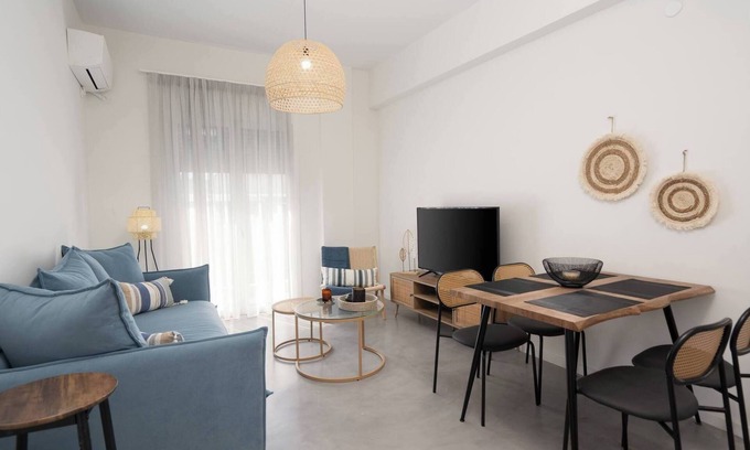 Metaxourgio Apartment | Revived Urban Charm - 1BR